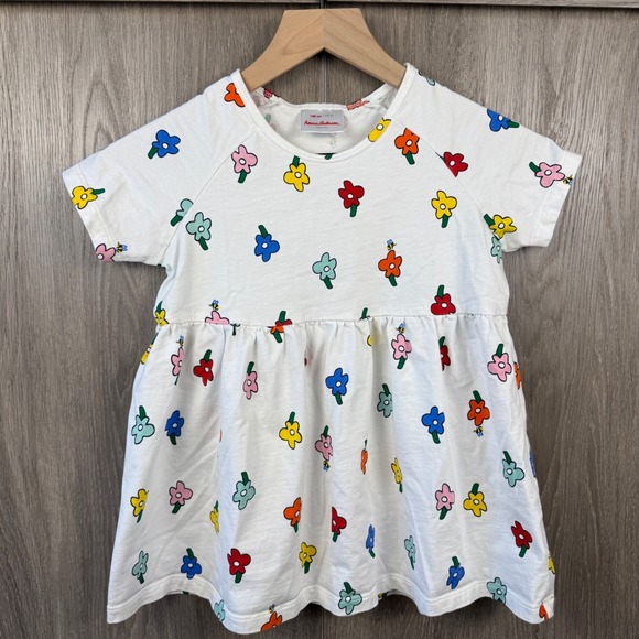 Hanna Andersson Other - Hanna Andersson Girls Top Size 10 140cm Floral Cotton Peplum Shirt Cottagecore